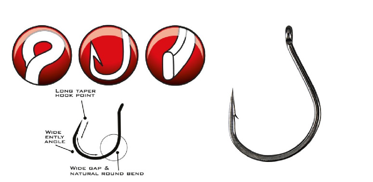 Gamakatsu Hook Finesse Wide Gap Ns W318 Haak Size: 2 Gamakatsu Hook Finesse Wide Gap Ns W318 Haak Size: 2