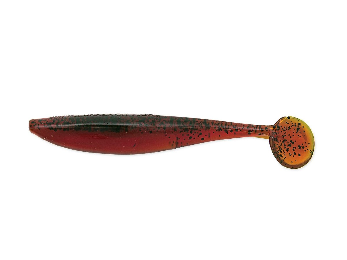Lunker City Swimfish 3.75inch 9,5Cm 8st. Motoroil Pepper