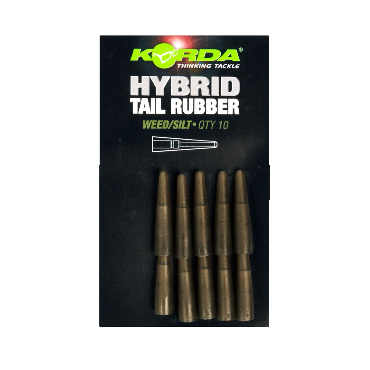 Korda Hybrid Tail Rubber Weed / Silt