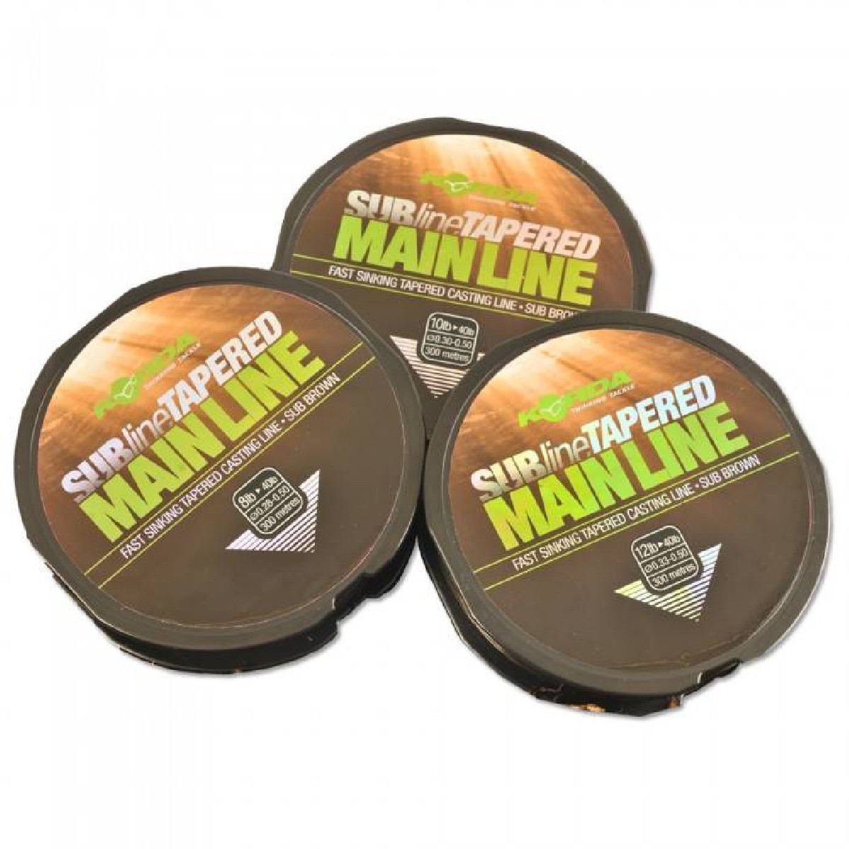 Korda Subline Tapered Mainline Brown 300m 0.28 mm  0.50 mm