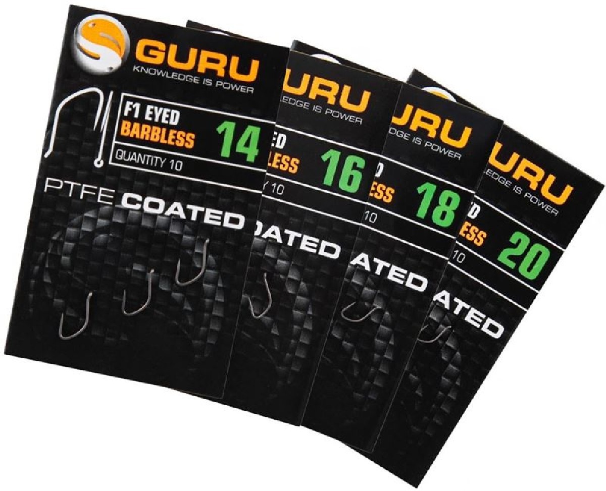 Guru F1 Eyed Hook Size 20 Guru F1 Eyed Hook Size 20