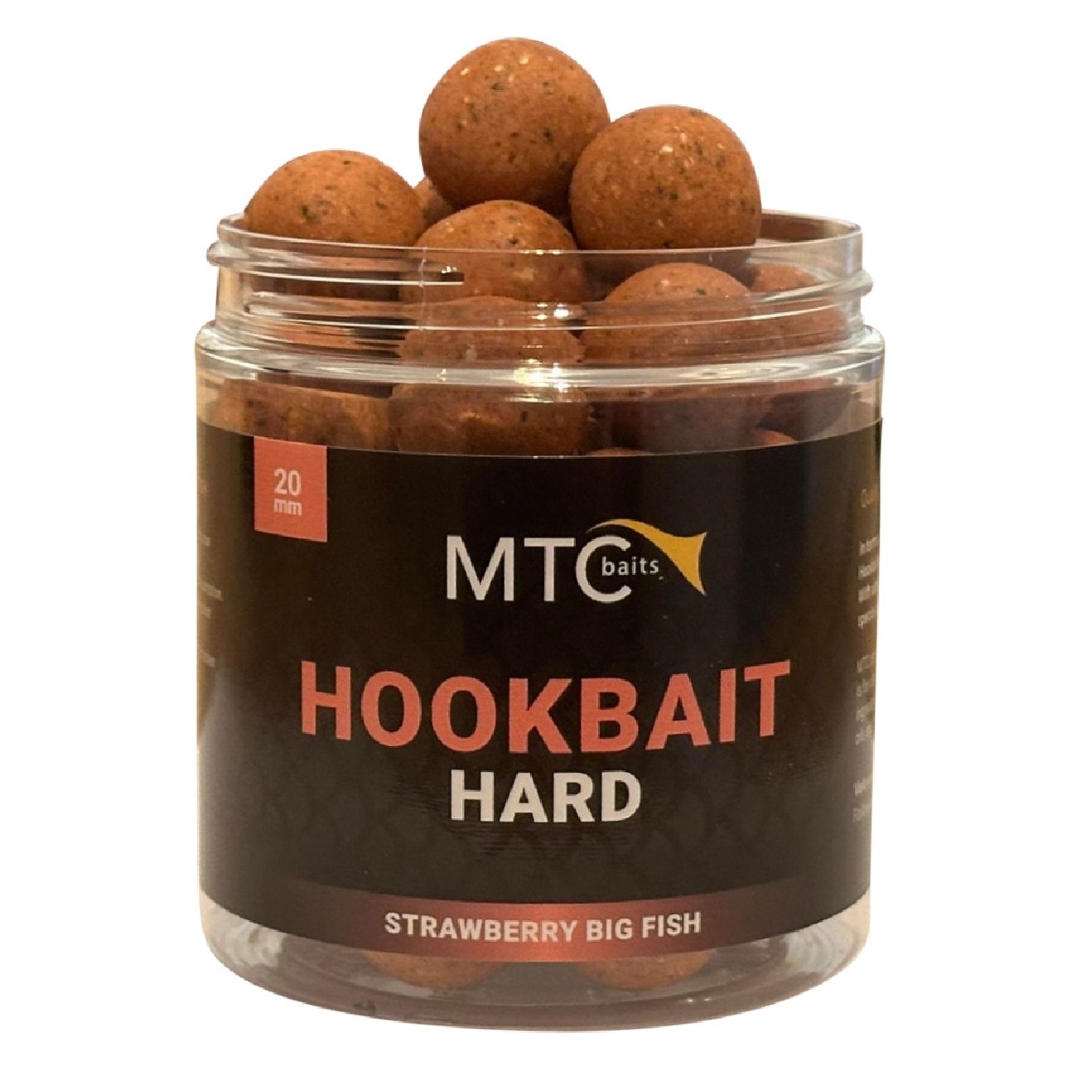 MTC | Strawberry Big Fish | Boilie | 5 kg |16 mm