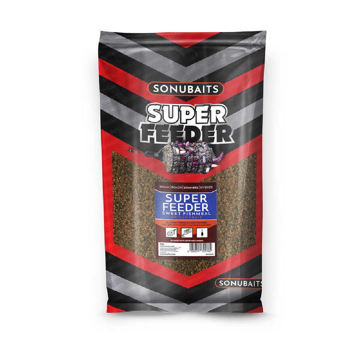 Sonu Groundbait Mix Super Feeder Sweet Fishmeal