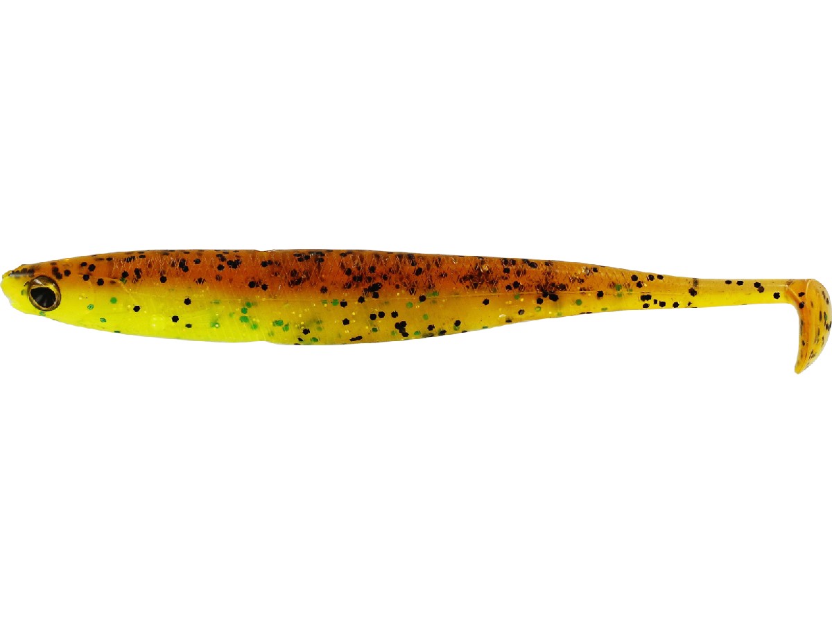 Westin KickTeez Shadtail 15cm Brown Lime