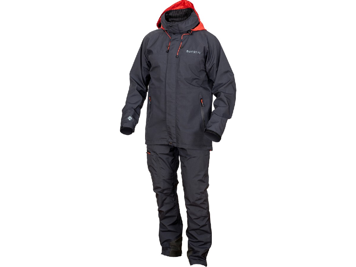 Westin W6 Rain Suit Steel Black