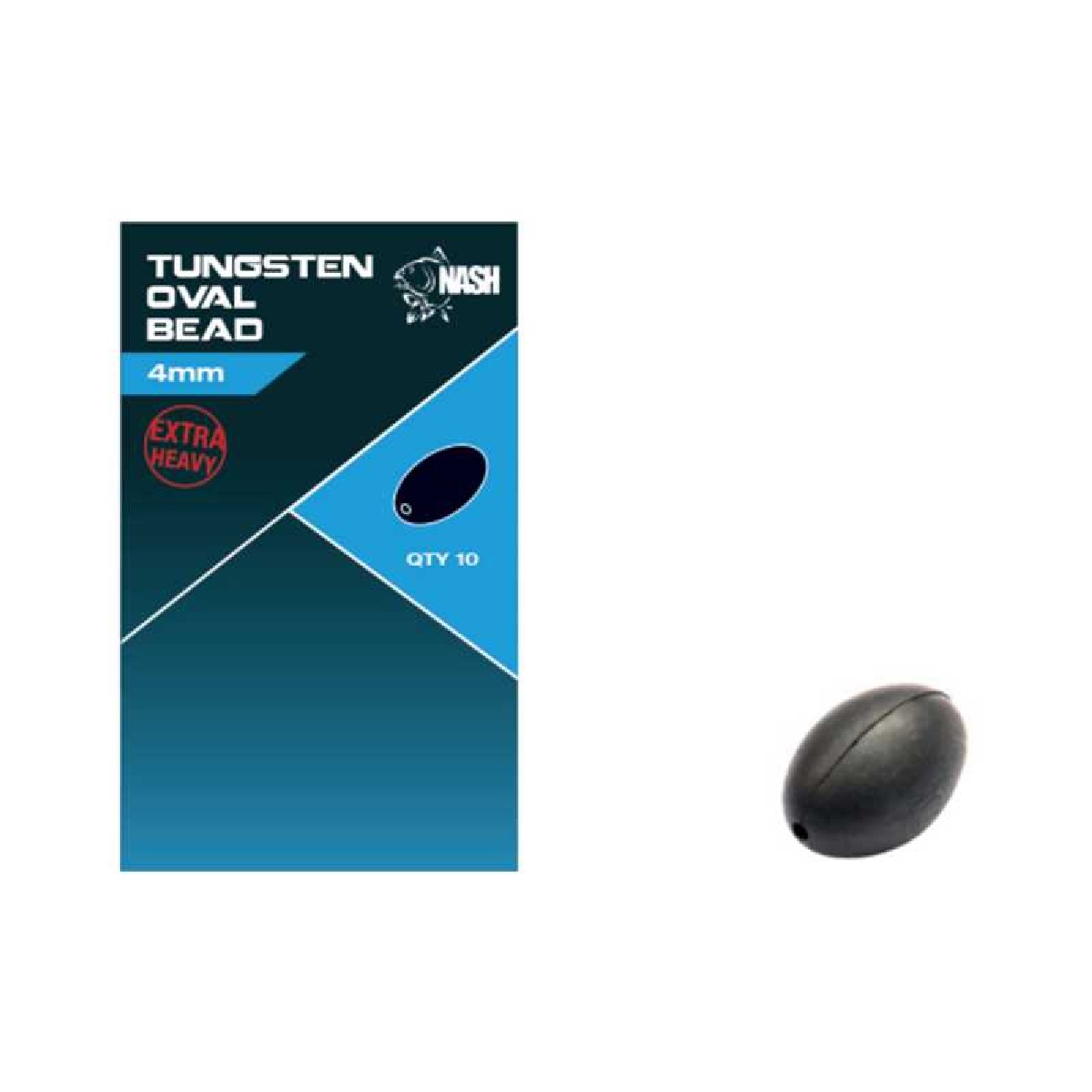 Nash Tungsten Oval Bead  8 mm