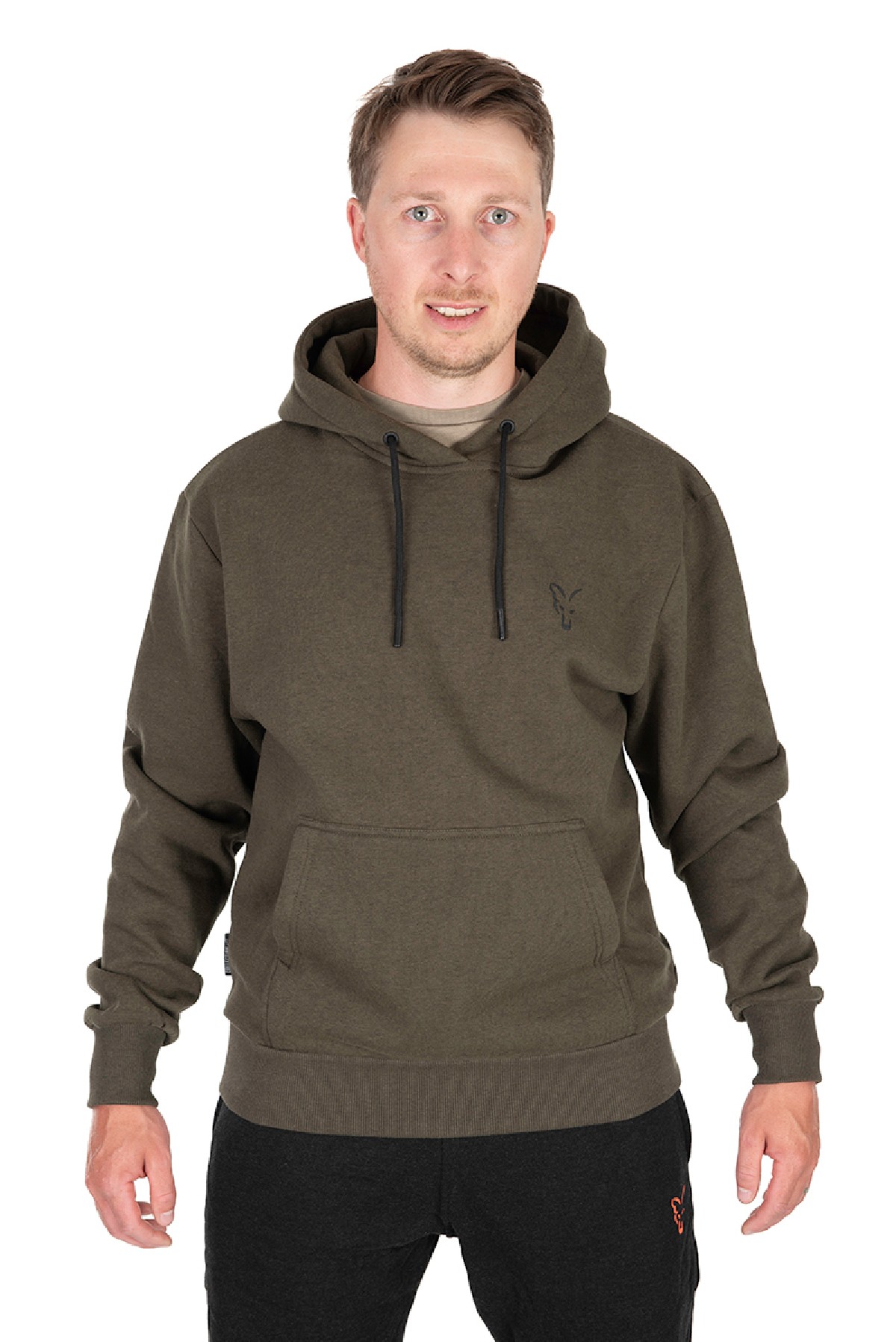 Fox Collection Hoody Green & Black X-Large