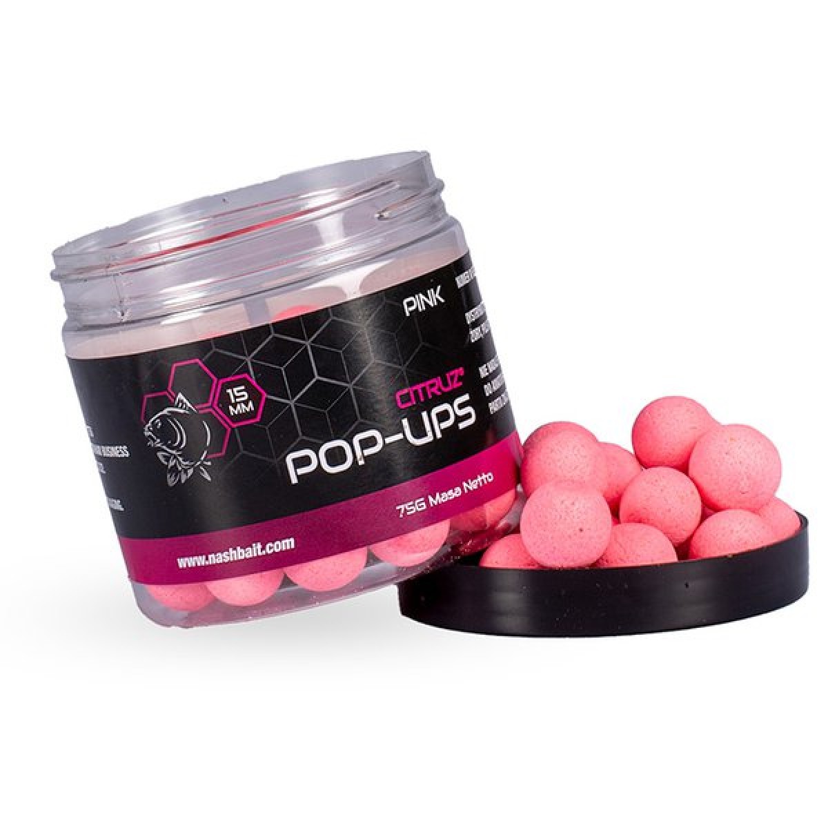 Nash Citruz Pop Ups Pink 15mm 75gr