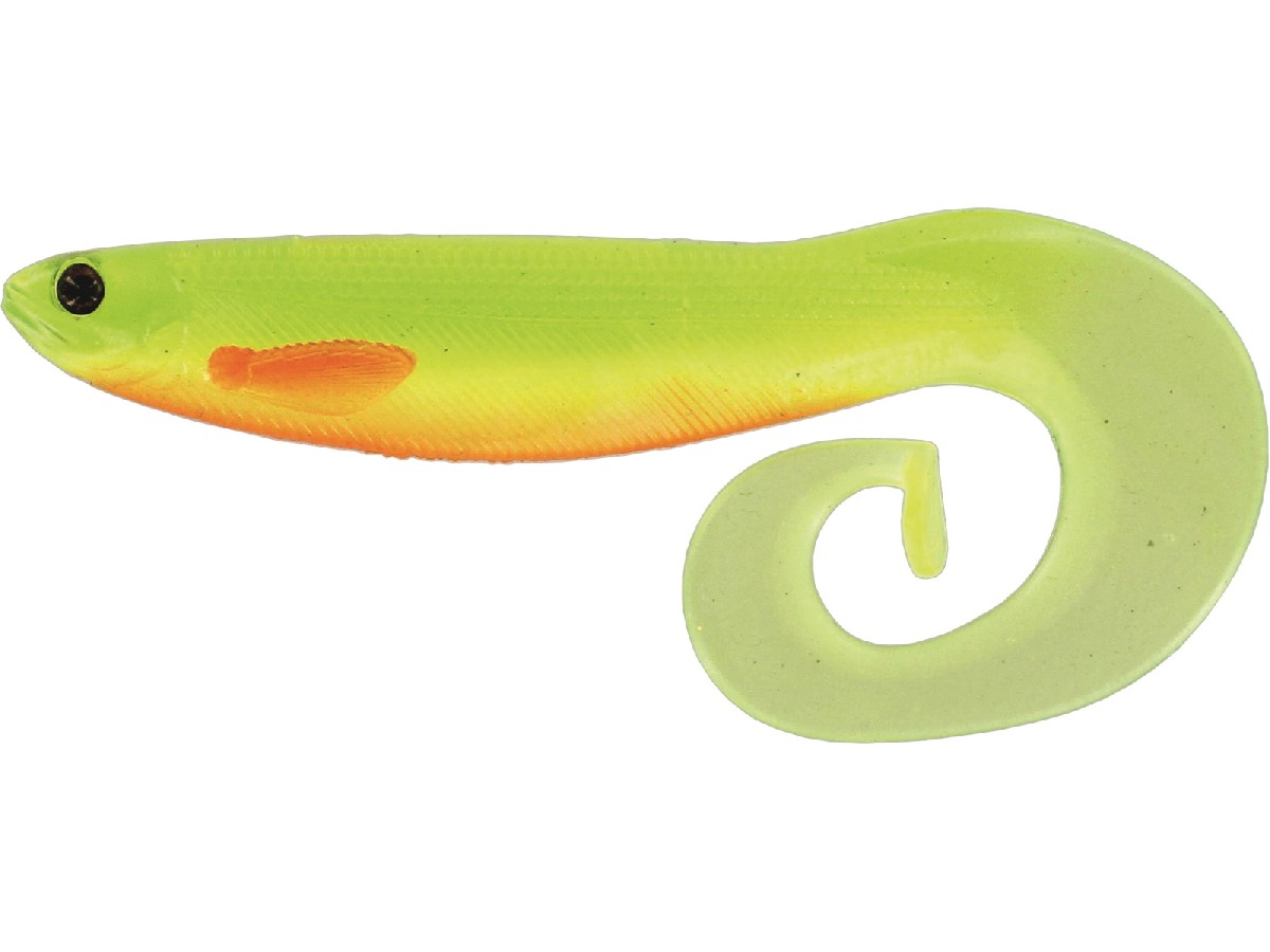 Westin CurlTeez Curltail 7cm 3,5g SLime Curd