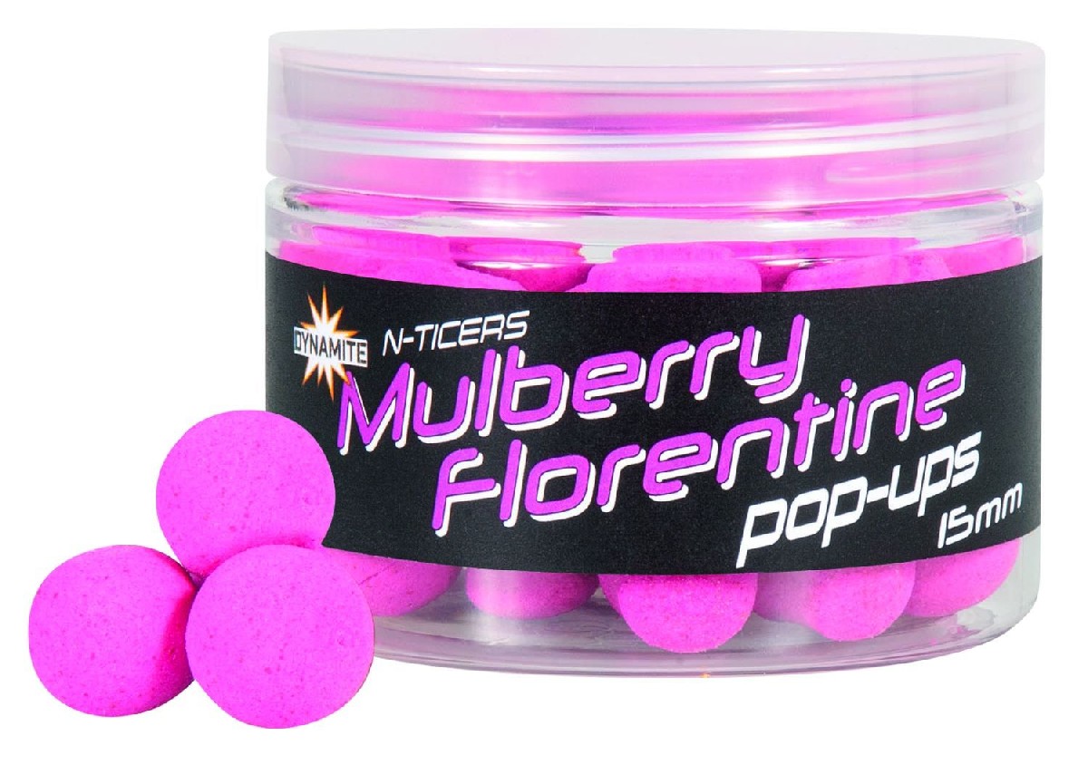 Dynamite Baits N-Ticers Mulberry Florentine Pop-ups 12mm