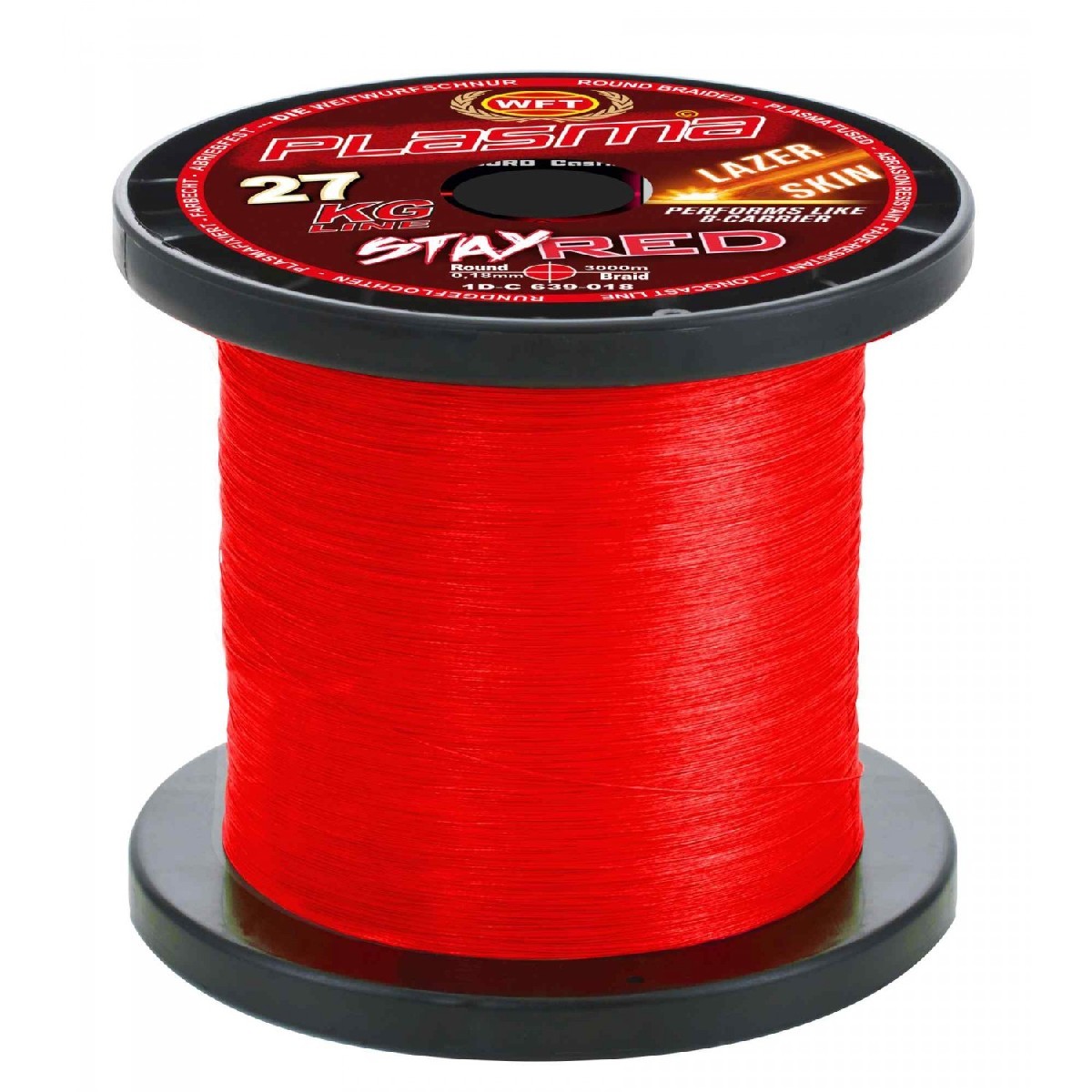 WFT Plasma Lazer Red 100m 0.14 mm 18kg