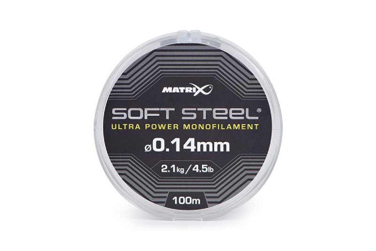 Fox Matrix Soft Steel Ultra Power Monofilament 100m 0.14 mm