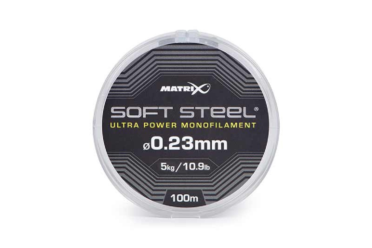 Fox Matrix Soft Steel Ultra Power Monofilament 100m 0.23 mm