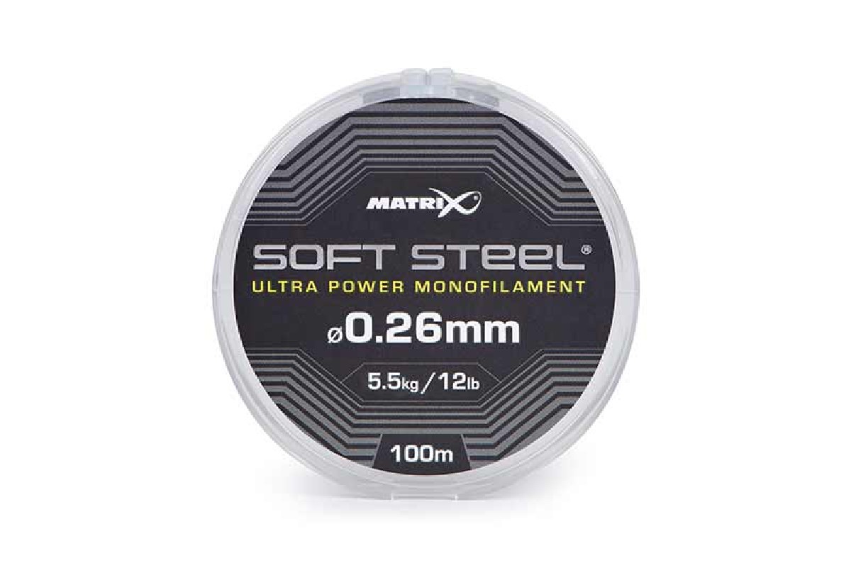 Fox Matrix Soft Steel Ultra Power Monofilament 100m 0.26 mm
