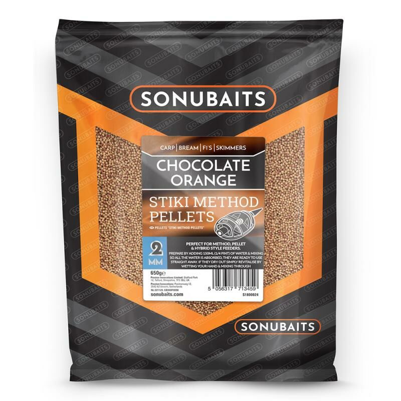 Sonubaits - Pellets Stiki Method 2mm Chocolat Orange - Sonubaits
