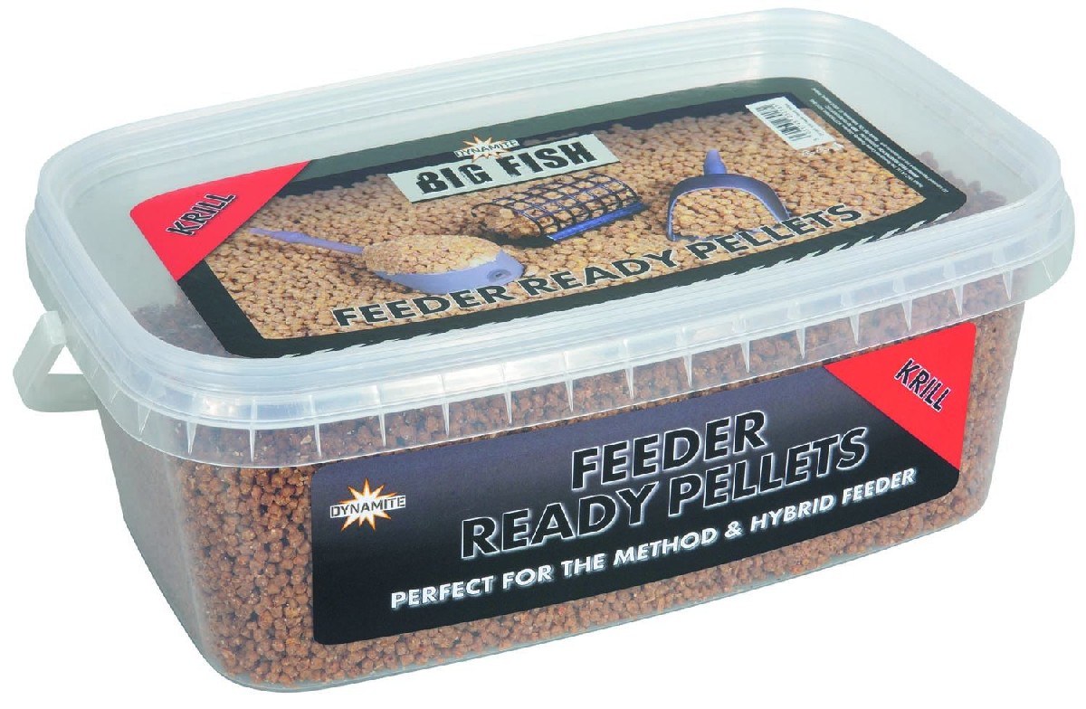 Dynamite Baits Big Fish Ready Feeder Pellets Krill 2mm 1,2kg