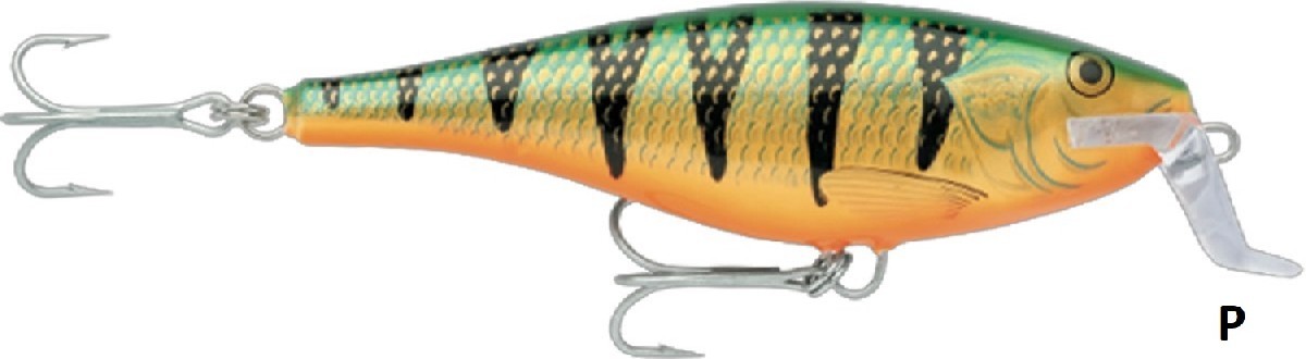 Rapala Shallow Shad Rap 09 Perch - P Rapala Shallow Shad Rap 09 Perch - P