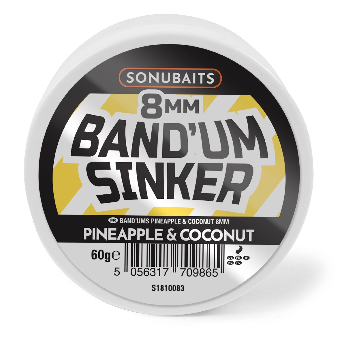 Sonubaits Band'Um Sinker 8mm Pineapple & Coconut