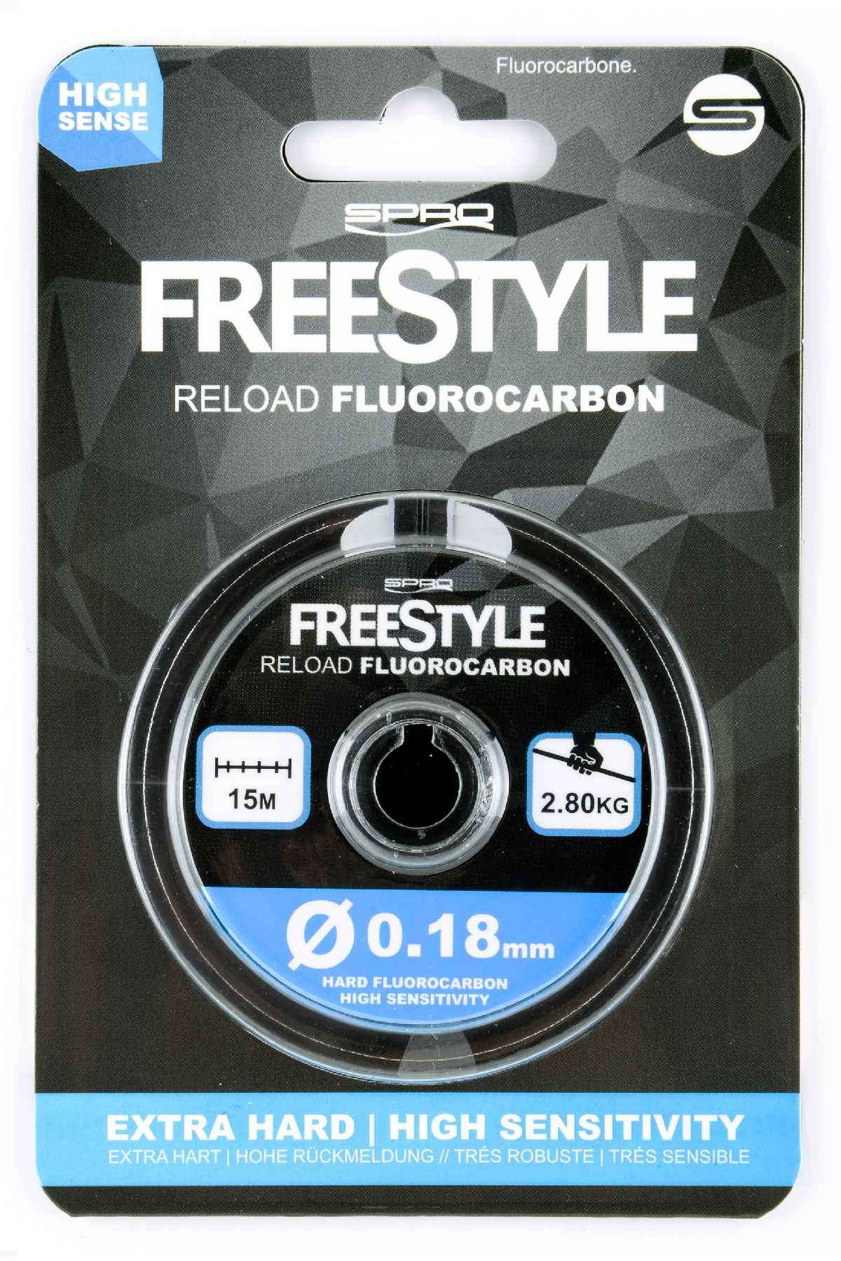 Spro Freestyle Fluorocarbon 15M 0,22 / 3.53Kg