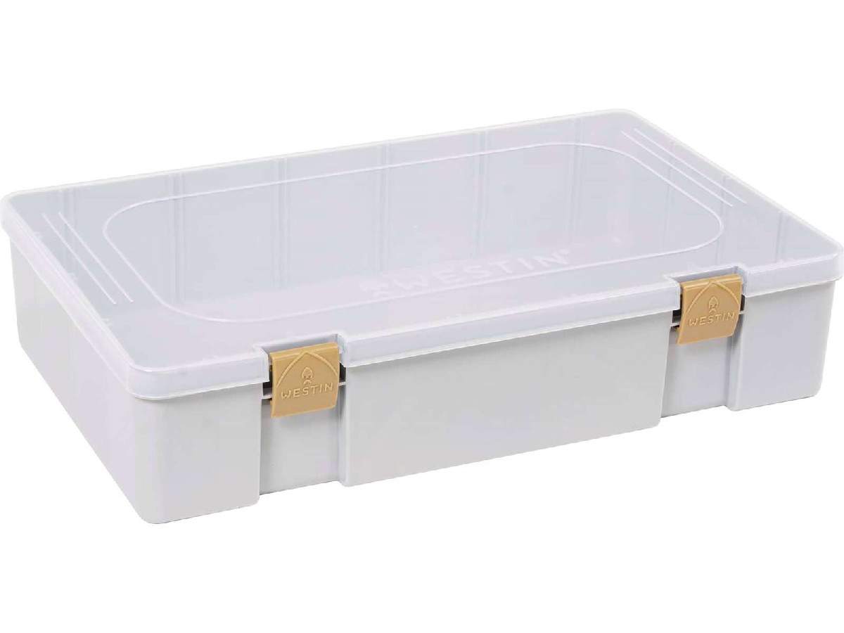 Westin W3 Game Tackle Box Open Grey & Clear 36x22,5x8 cm