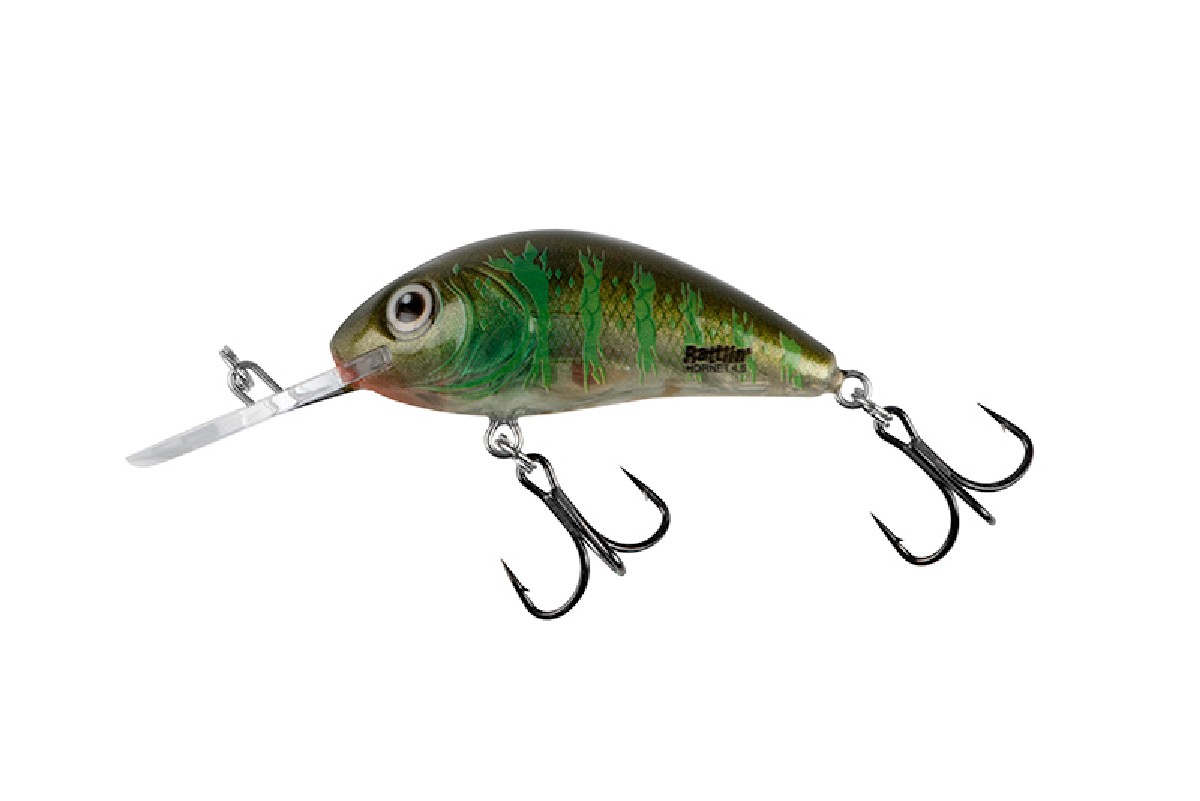 Salmo Rattlin Hornet Floating 5.5Cm Green Gill