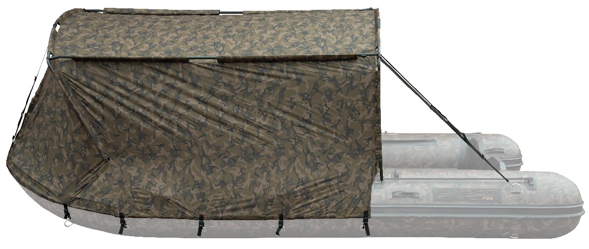Fox Black / Camo Print Jogger