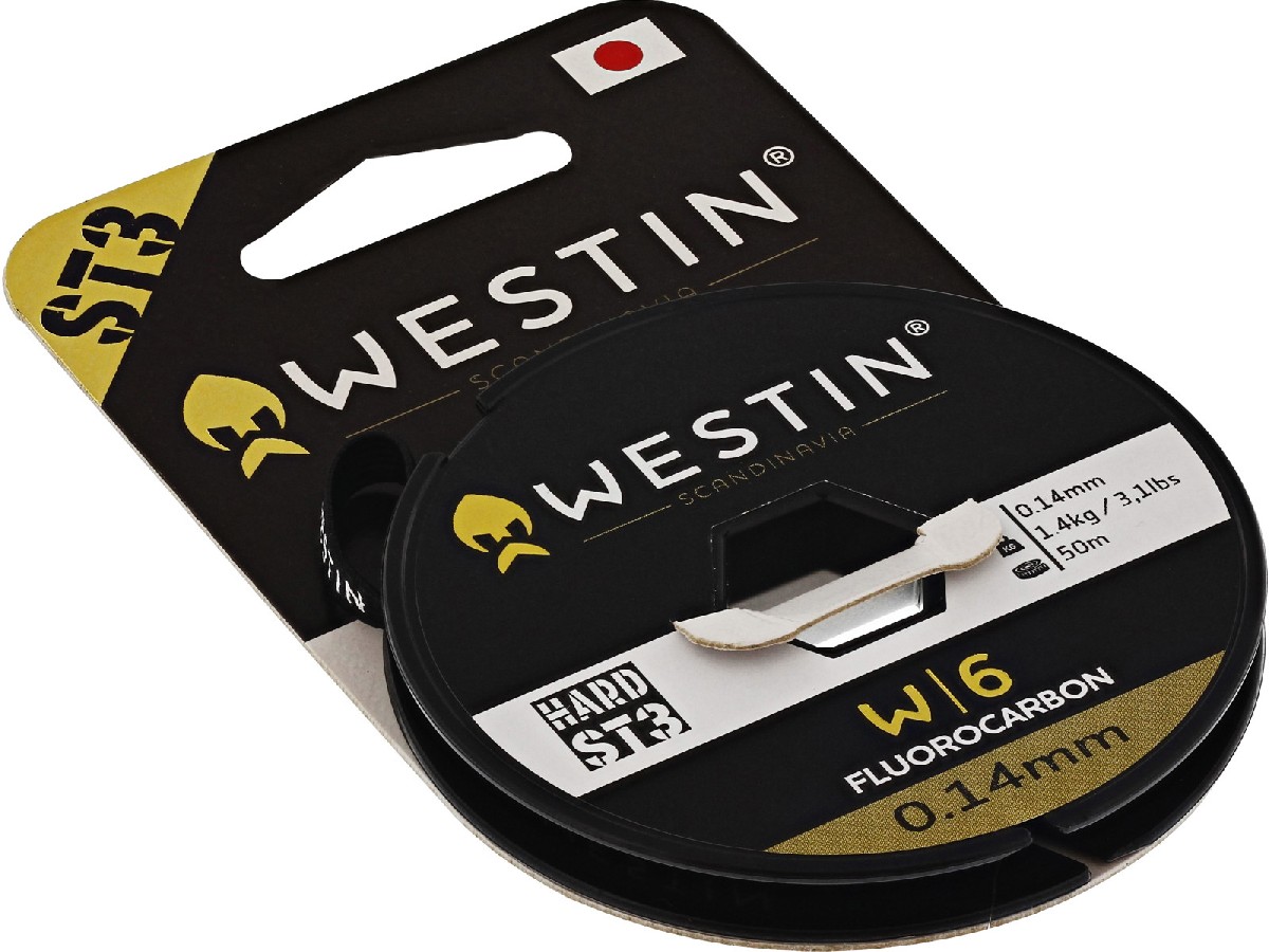 Westin W6 ST3 Fluorocarbon Clear 30m 0.38mm 9.3Kg