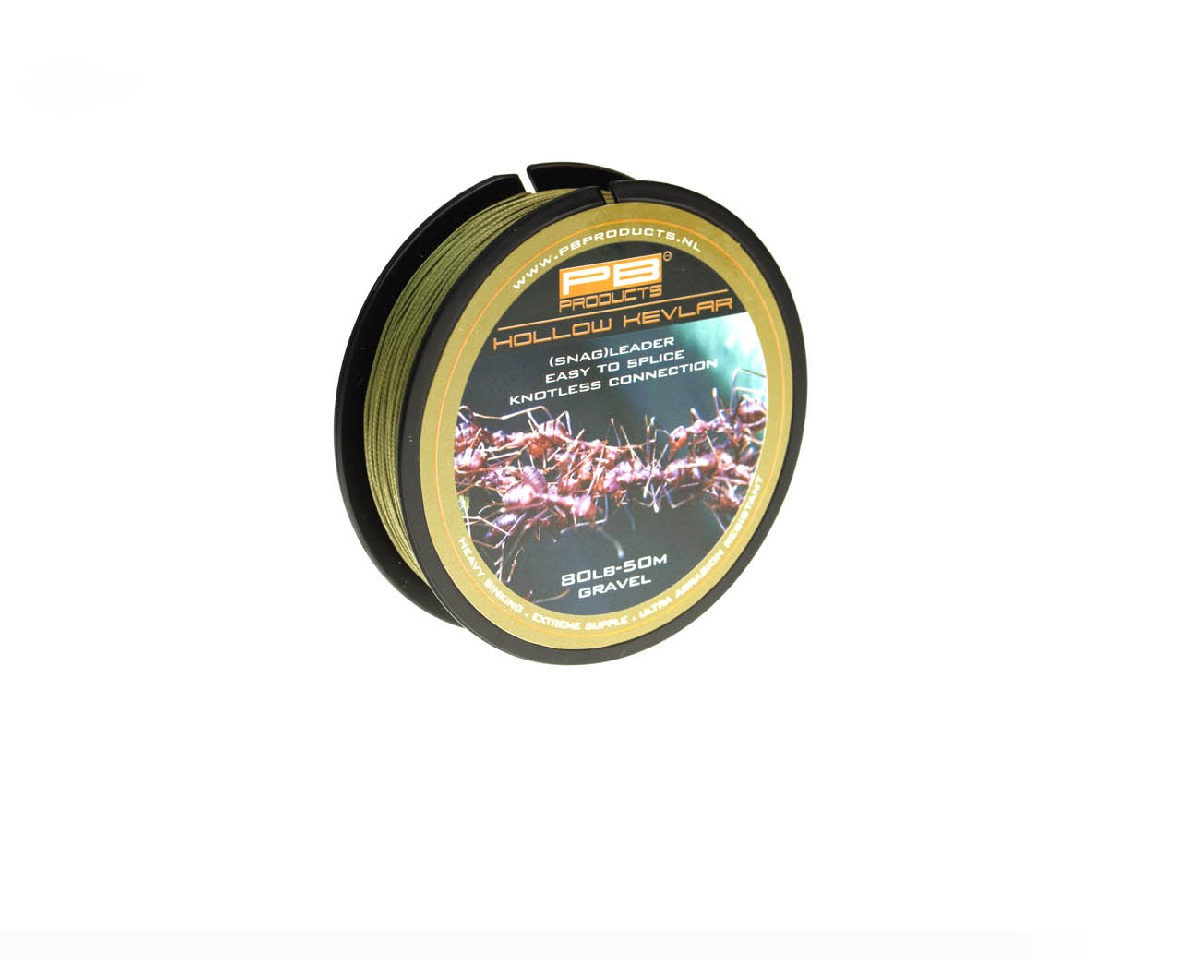 PB Hollow Kevlar 80Lb Gravel 50M