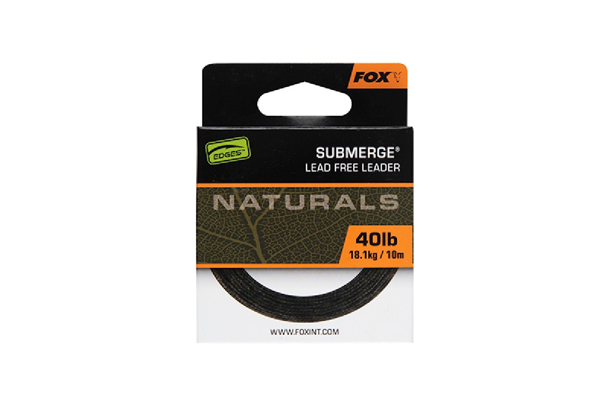 Fox Naturals Submerge Leader 10m 40 lb 18.1kg Fox Naturals Submerge Leader 10m 40 lb 18.1kg