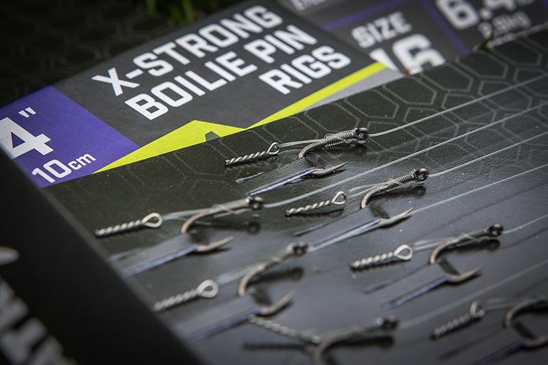 Matrix MXC-4 X-Strong Boilie Pin Rigs 10 cm 8st. 12 Barbless / 0.23mm
