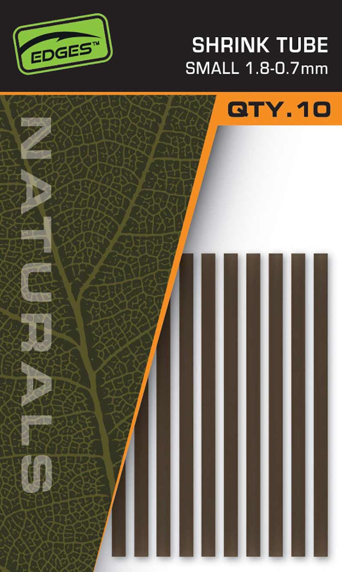 Fox Edges Naturals Shrink Tube S 1.8-0.7mm 10st.