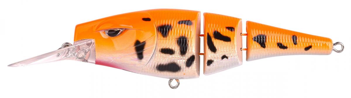Spro Pikefighter Triple Jointed 145DD 14.5cm 54gr UV Orange Koi Spro Pikefighter Triple Jointed 145DD 14.5cm 54gr UV Orange Koi