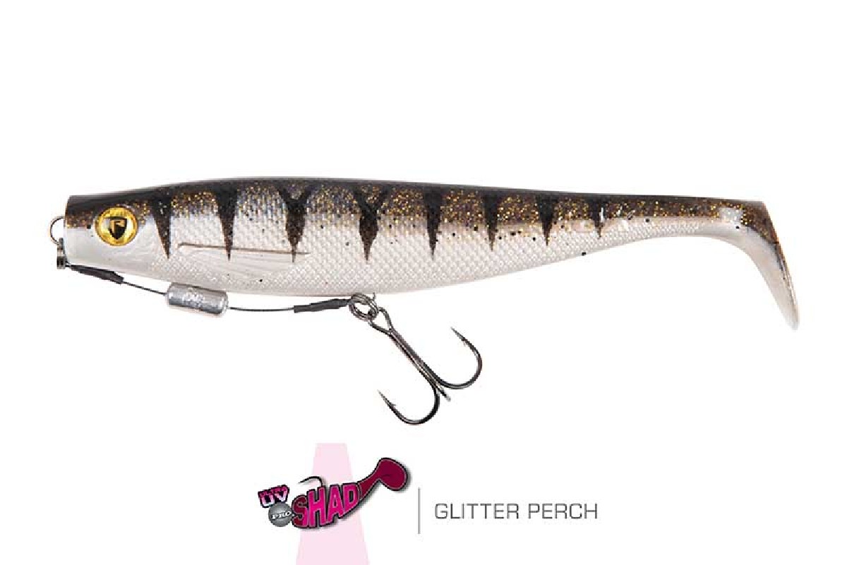 Fox Rage Pro Shad Loaded 14cm UV Glitter Perch