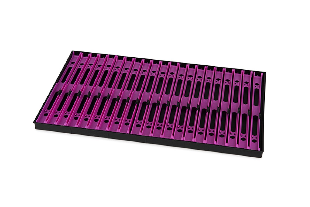Matrix Loaded Pole Winder Tray - Maat : 26cm (21 pcs) Purple