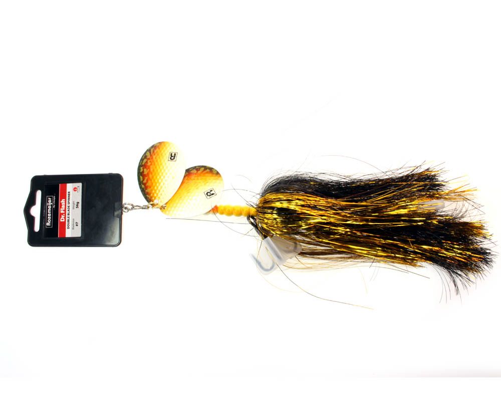 Rozemeijer Dr. Flash 56Gr Size 7 Spinner Speckled Hor Pike Rozemeijer Dr. Flash 56Gr Size 7 Spinner Speckled Hor Pike