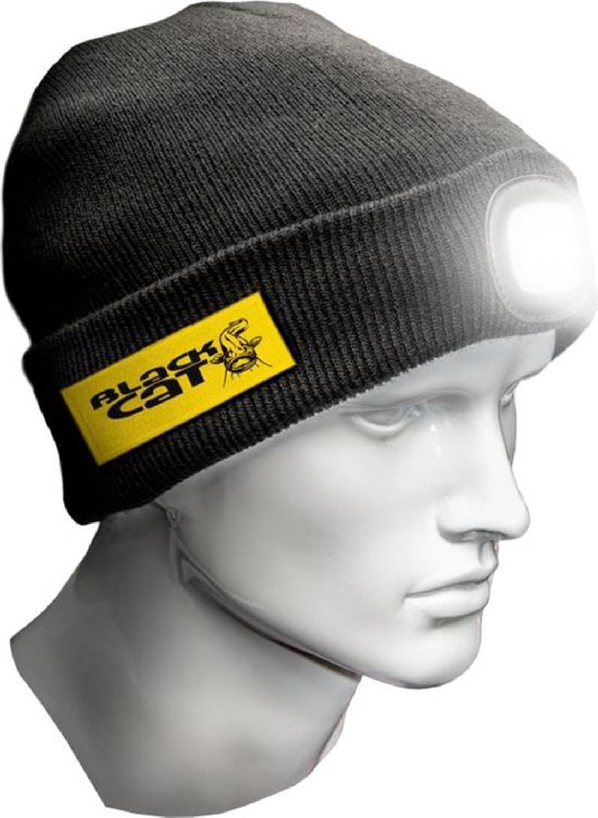 Black Cat LED Lancer Beanie