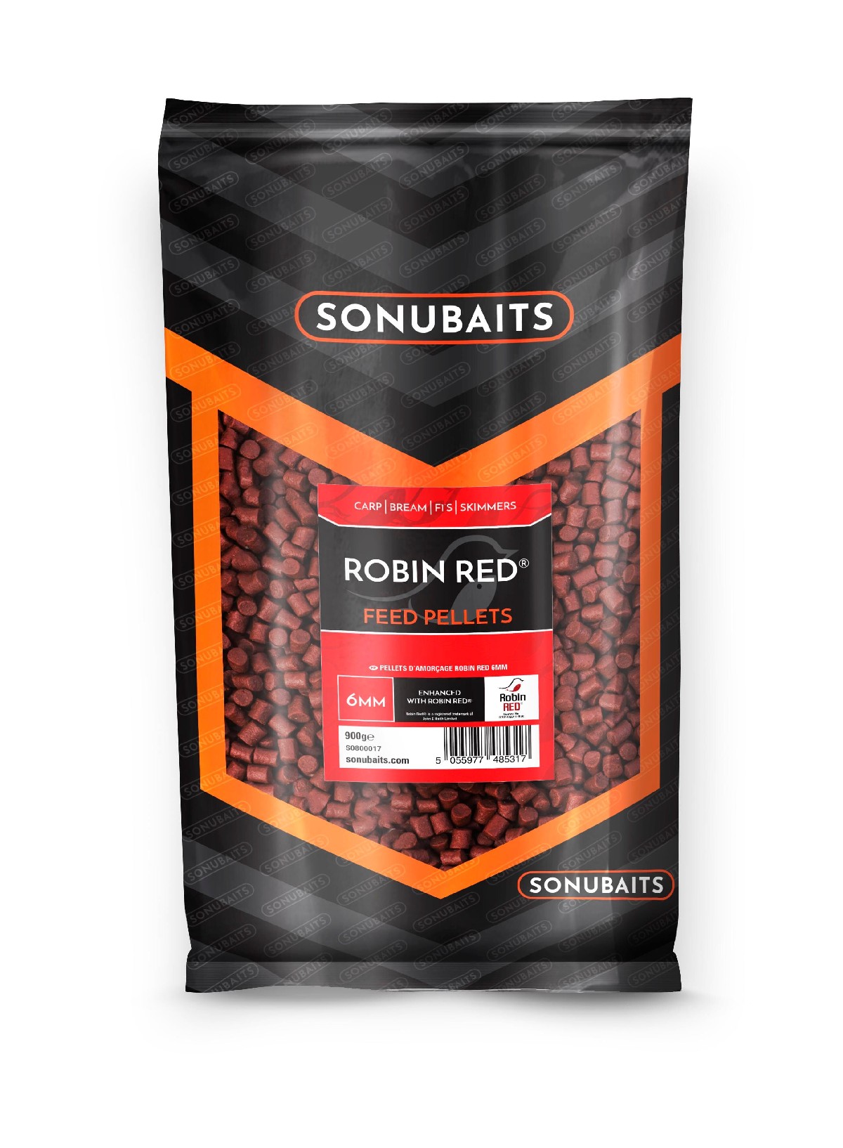 Sonubaits Robin Red Feed Pellet 900Gr 2 mm Sonubaits Robin Red Feed Pellet 900Gr 2 mm