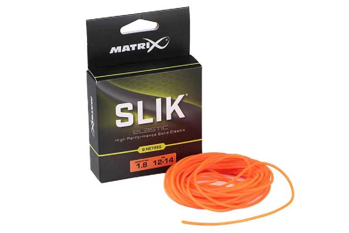 Fox Matrix SLIK Elastic 8m (1.8 mm) Orange 12-14