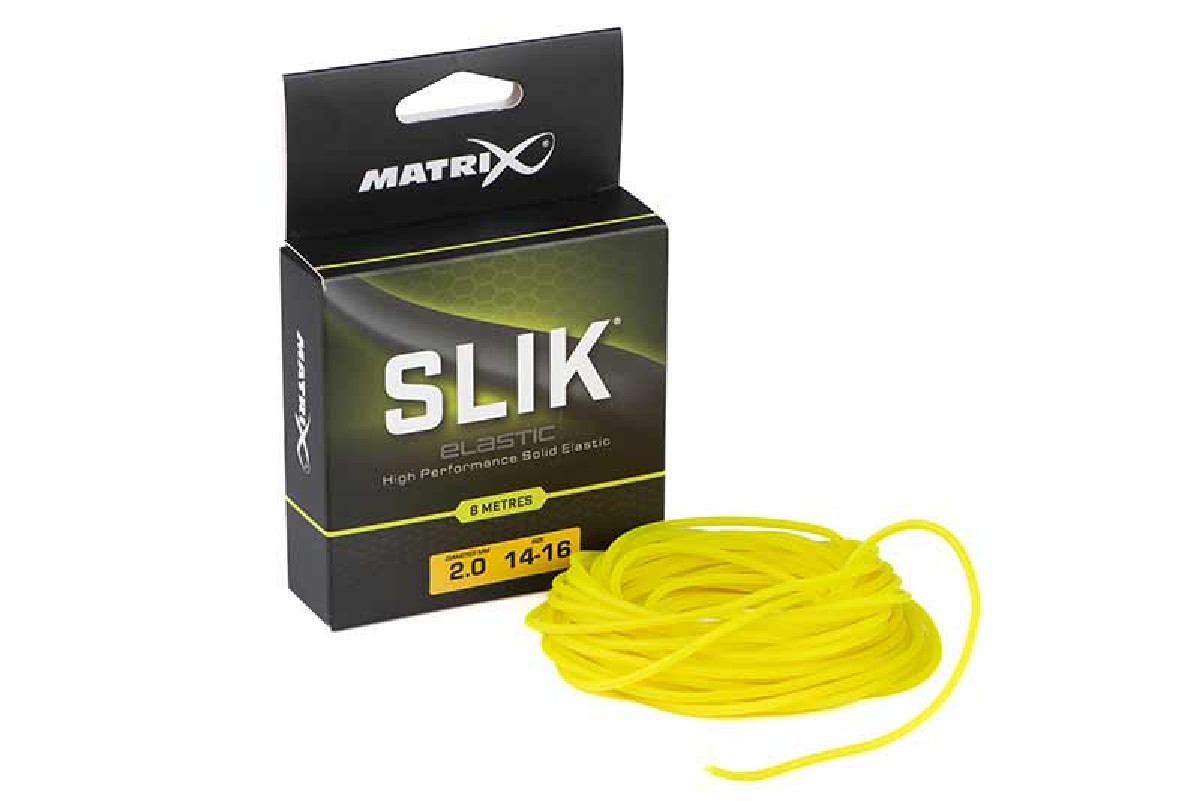 Fox Matrix SLIK Elastic 8m (2.0 mm) Yellow 14-16