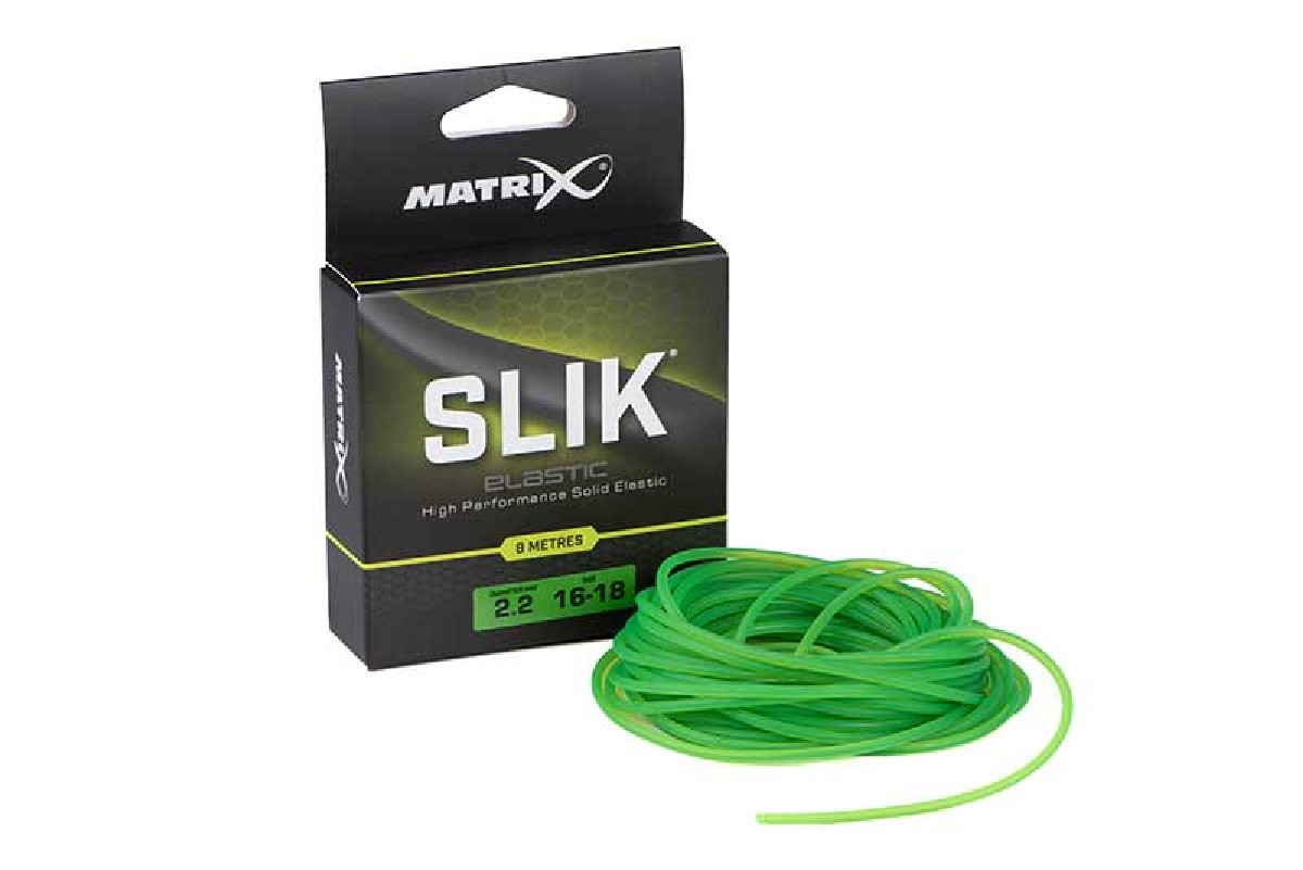 Fox Matrix SLIK Elastic 8m (2.2 mm) Green 16-18 Fox Matrix SLIK Elastic 8m (2.2 mm) Green 16-18