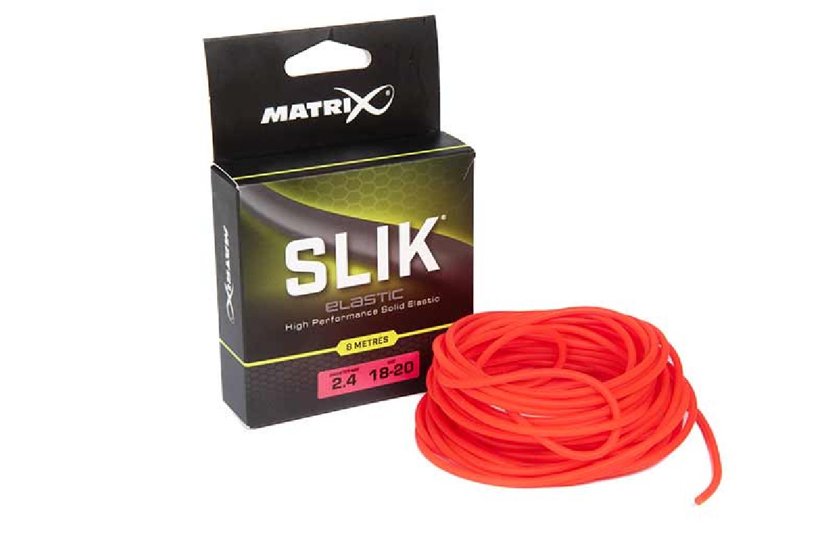 Fox Matrix SLIK Elastic 8m (2.4 mm) Red 18-20