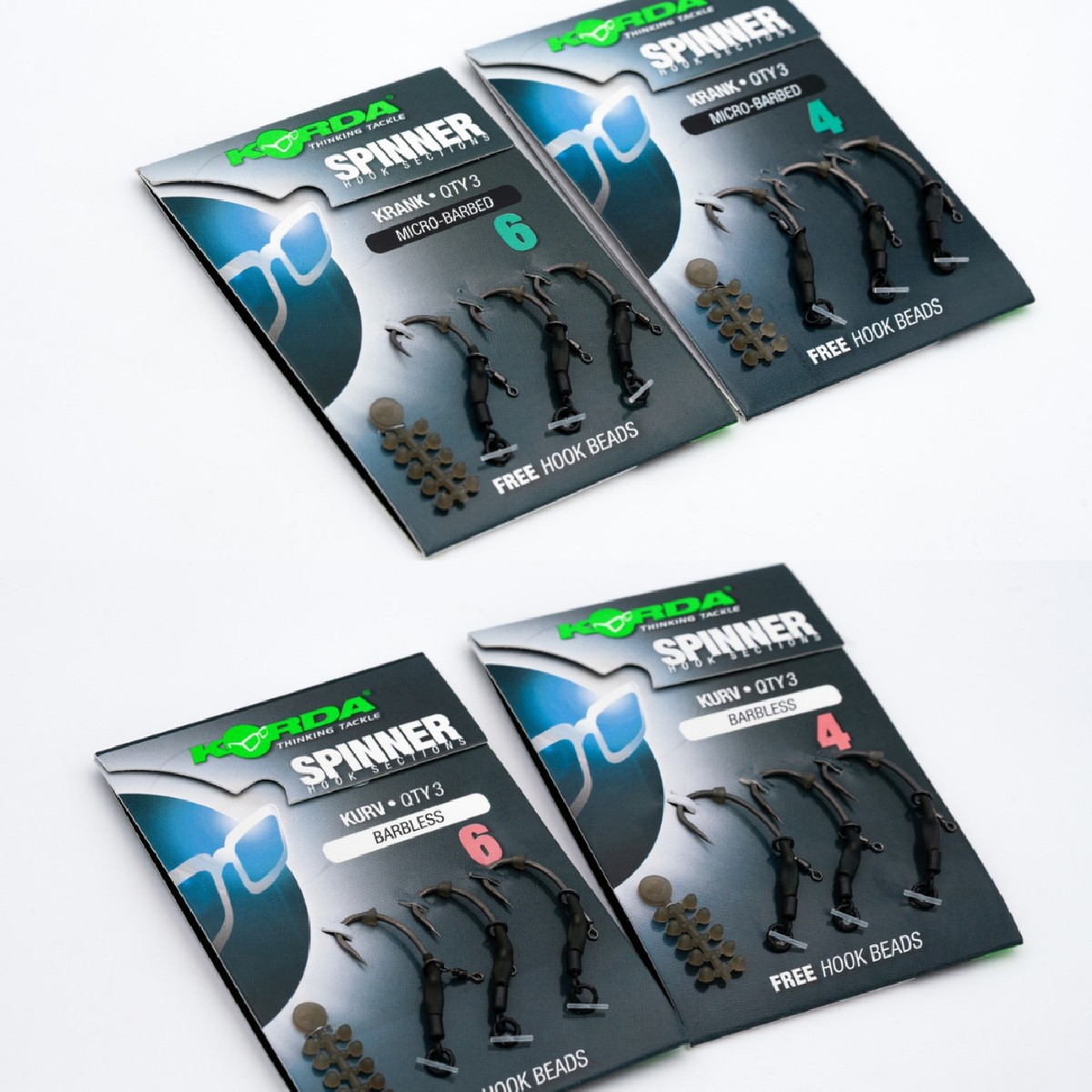 Korda Spinner Hook Sections Kurv
