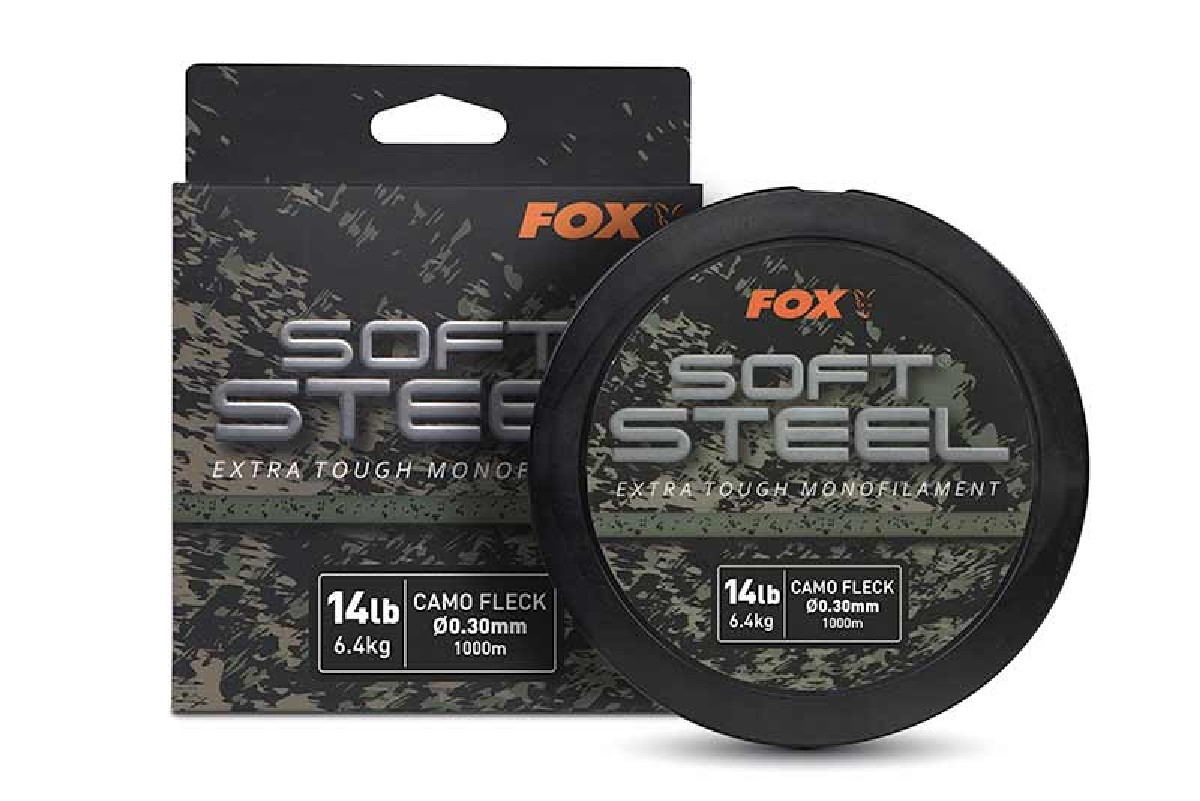 Fox Soft Steel Fleck Camo Mono 1000m / 0.35mm/ 18lb