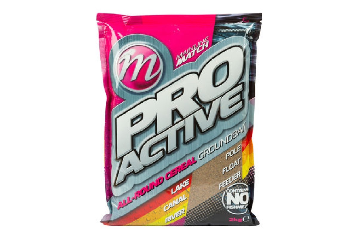 Mainline Match 2Kg Groundbait Pro Active (Allround)