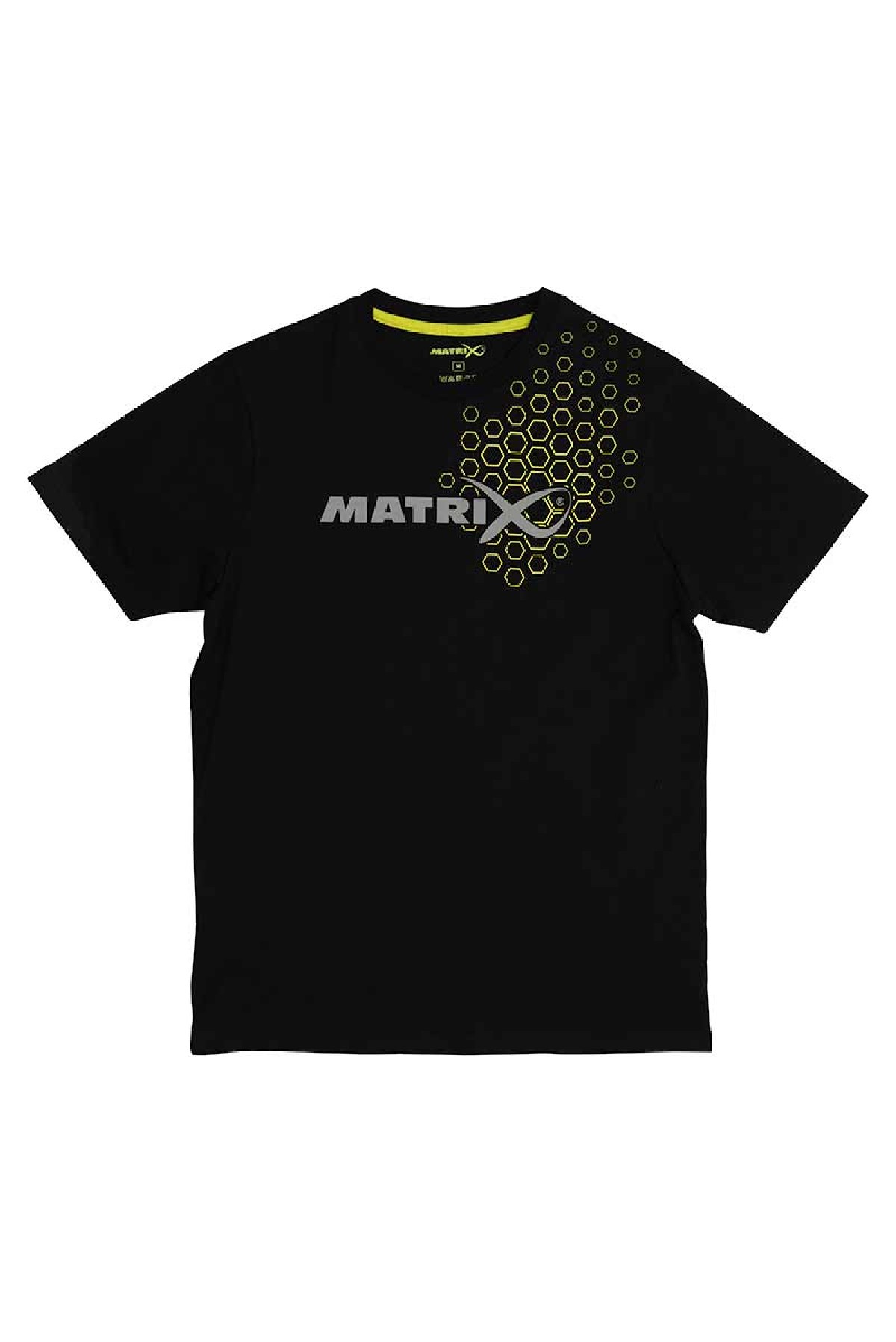 Fox Matrix Hex Print T-Shirt Black Small