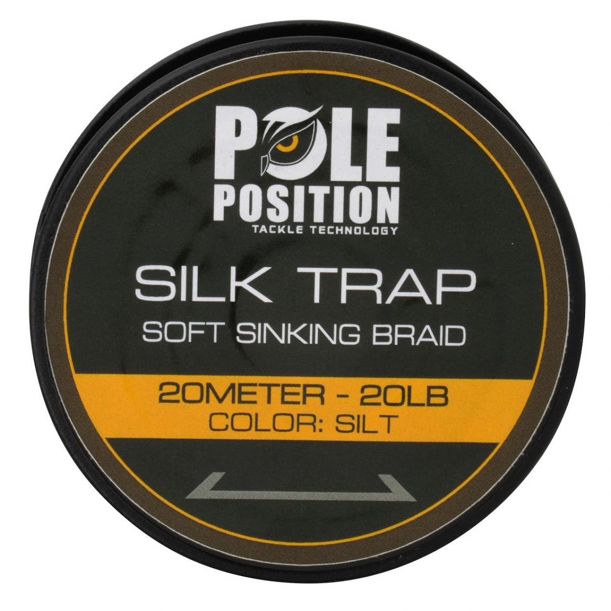 PolePosition Silk Trap Sinking Braid 20Lb Weed