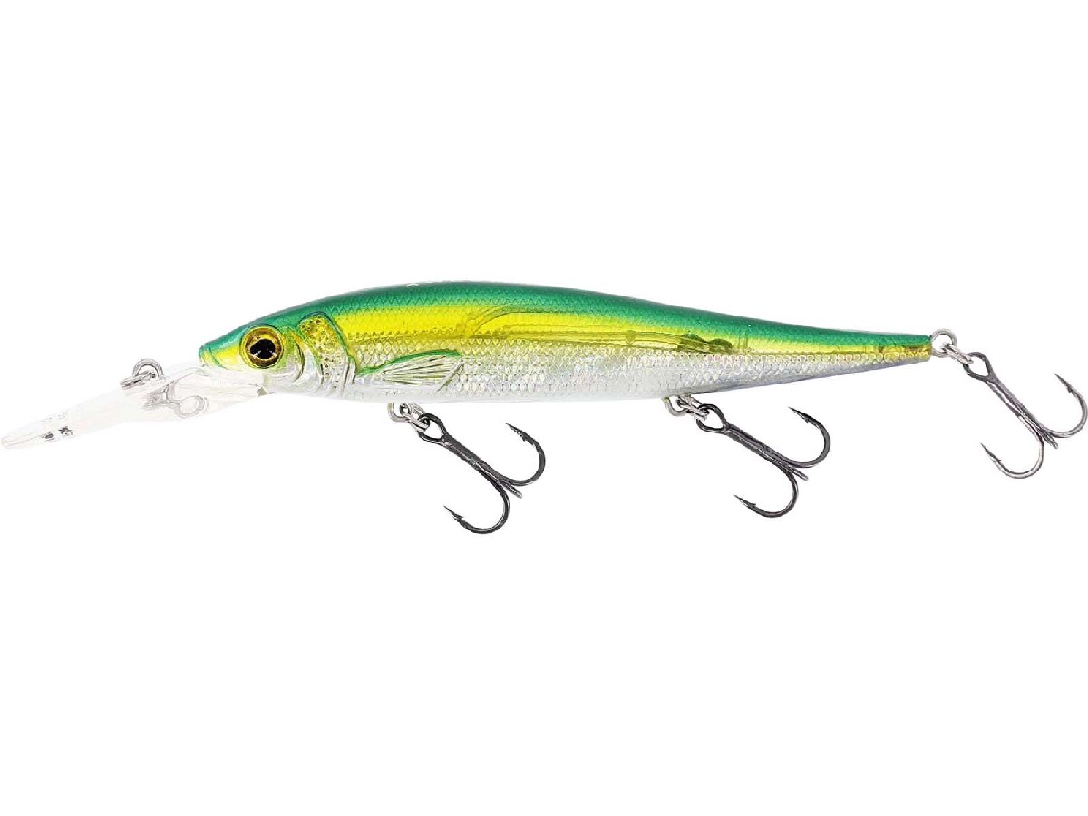 Westin Jerkbite MR 11 cm 15 gr Suspending Olive Minnow