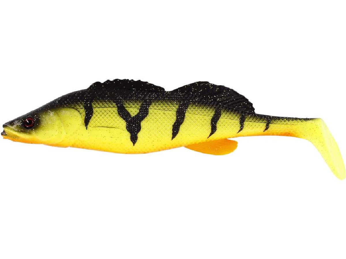 Westin ZanderTeez Shadtail 12cm Fire Perch Westin ZanderTeez Shadtail 12cm Fire Perch