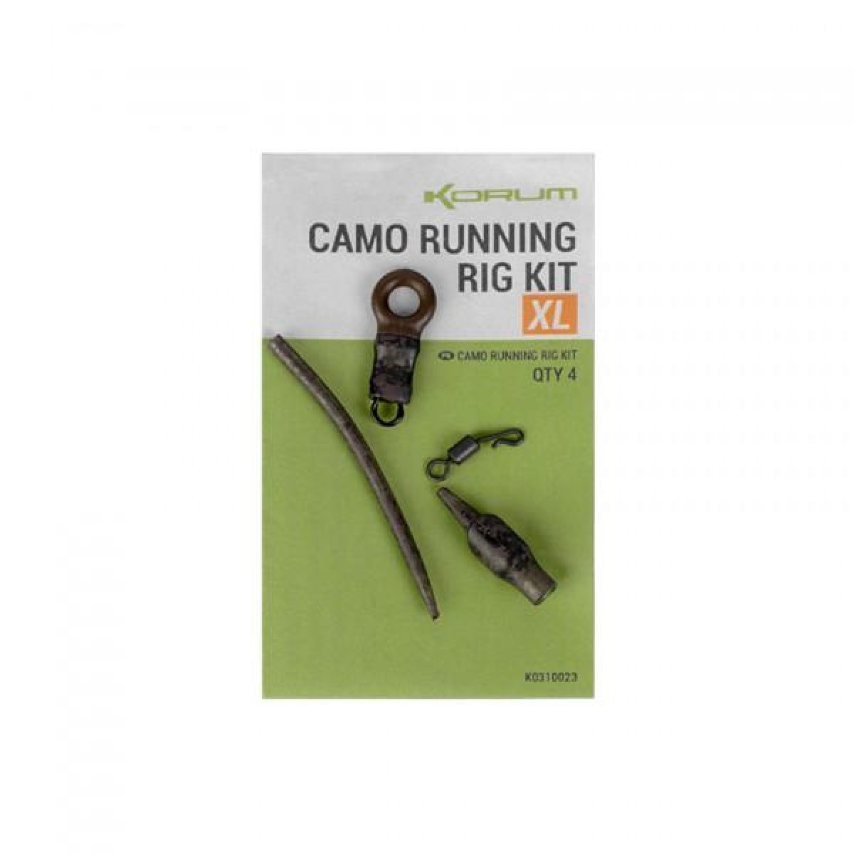 Korum Camo Running Rig Kit 4st. X-Large