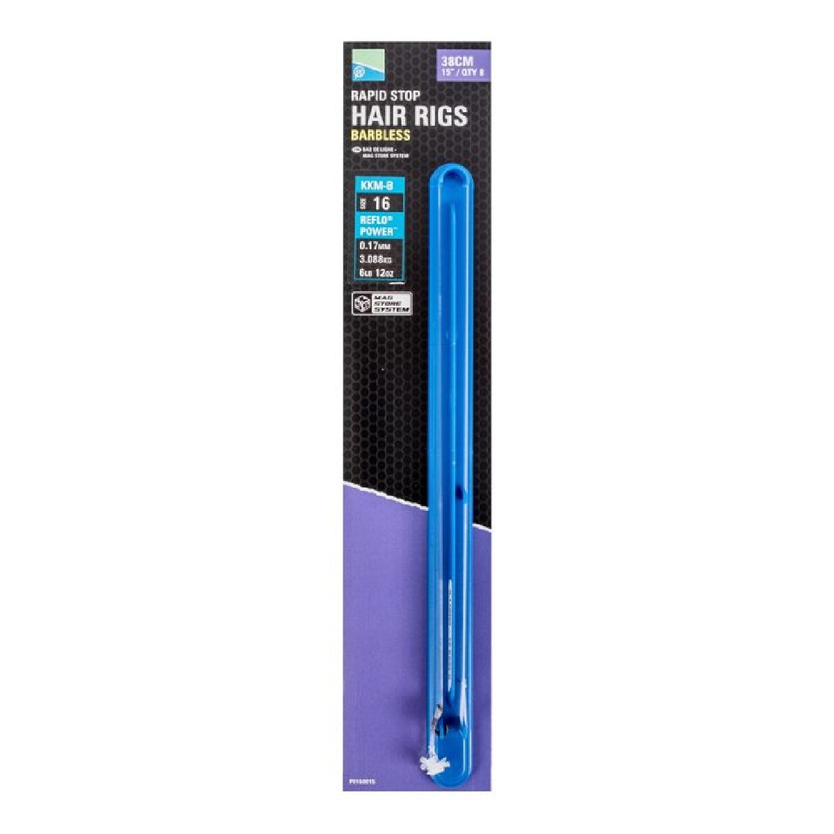 Preston Mss Rig 15inch / 38cm Rapid Stop-Size 12 Kkm-B 8St.